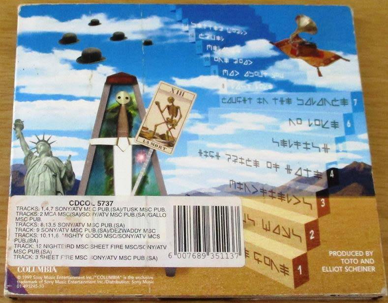 TOTO Mindfields Digipak CD [Shelf G Box 16]
