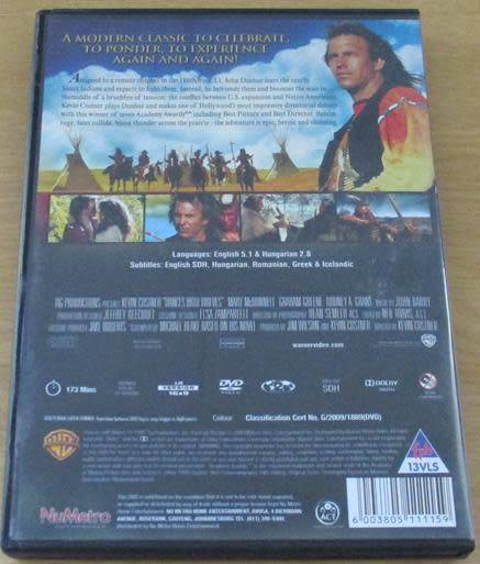 CULT FILM: DANCES WITH WOLVES Kevin Costner  [DVD BOX 3]