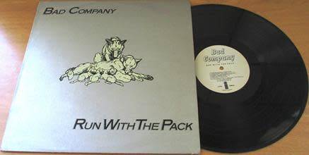 BAD COMPANY Run with the Pack LP VINYL RECORD