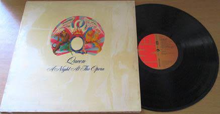 QUEEN A Night at the Opera LP VINYL RECORD