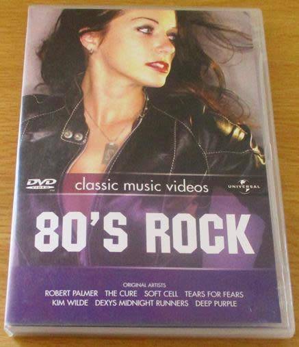 80`s ROCK Classic Music Videos DVD