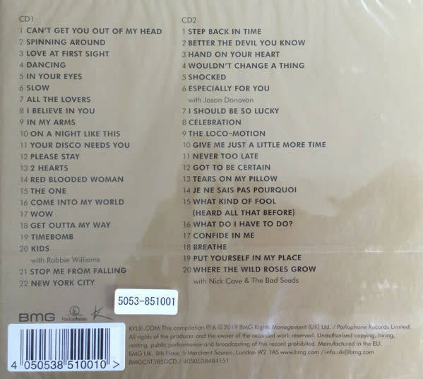 KYLIE MINOGUE Step Back in Time 2xCD Digipak