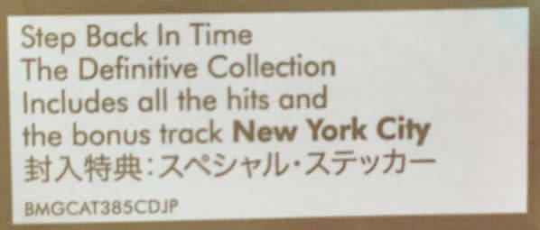 KYLIE MINOGUE Step Back in Time 2xCD Digipak