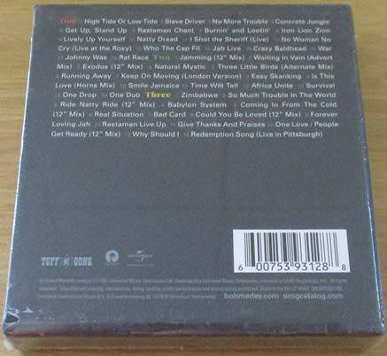 BOB MARLEY Songs of Freedom The Island Years 3xCD BOX SET