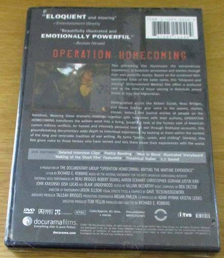 Cult Film: Operation Homecoming Writing the Wartimes Experience [BBox 11]
