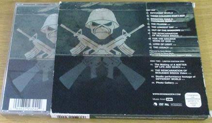 IRON MAIDEN A Matter of Love and Death CD+DVD