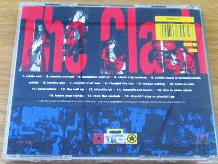 THE CLASH The Singles CD