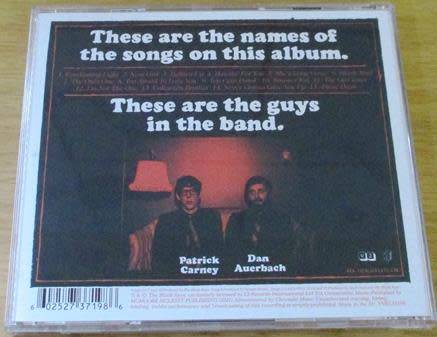 THE BLACK KEYS Brothers CD [msr]