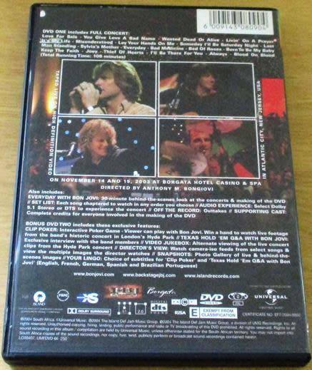 BON JOVI This Left Feels Right 2xDVD