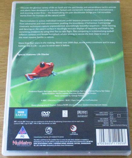 LIFE BBC Earth DVD [BBOX 7]