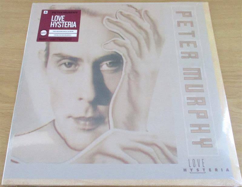 PETER MURPHY Love Hysteria INDIGO Colored VINYL Record [Bauhaus]