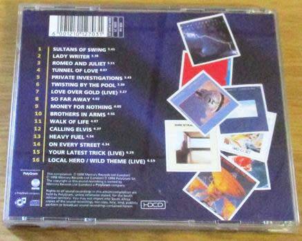 DIRE STRAITS Sultans of Swing The Very Best of CD [Shelf G Box 4]