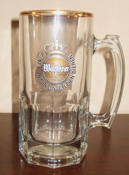 Large Gold Rimmed German Beer MUG ~ Perfect for yur Bar display!!