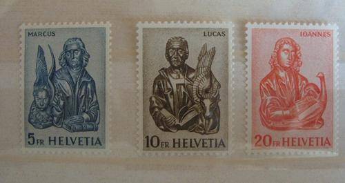 Helvetia Mint  Unmounted - SET of 3 : 5, 10 & 20 Francs ( Marcus, Lucas, Johannes)