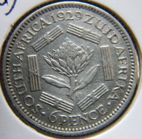 South Africa - 1929 - 6d  EF = R2000