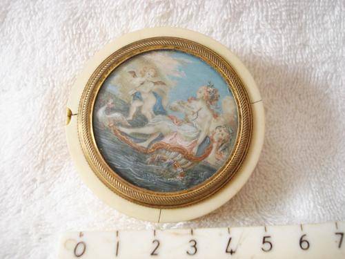 ivory pill box