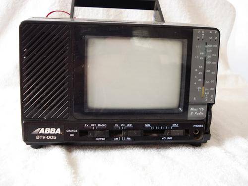 mini tv & radio combination