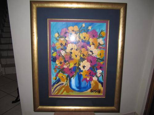 INVESTMENT ART - ORIGINAL CORNELIUS BOSCH PAINTING (FRAMED)