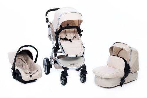 Ciello Trio - 3 in 1 Luxury Baby Travel System - Majestic Beige