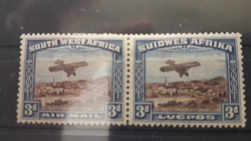 NICE CARD WITH SWA AND UNION AIRMAILS CV R 2150.00