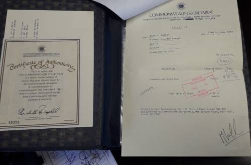 Complete - THE COMMONWEALTH COLLECTION - album for sale - plus 2010 Stanley Gibbons Catalog