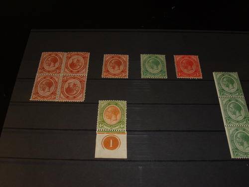 NICE KGV UNION SELECTION ON STOCK CARD -HIGH CV (INCL TETE BECHE PRS)
