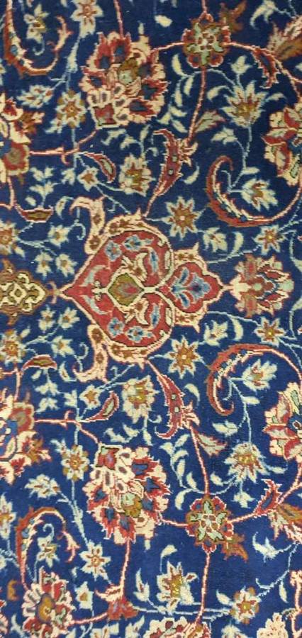 Stock Clearance Sale!!! Persian Isfahan Carpet (378cm x 285cm)