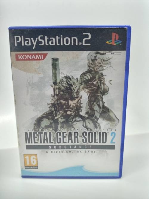 metal gear solid 2 substance- PS2