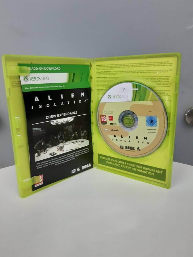 Alien isolation - nostromo edition - XBOX 360 GAME