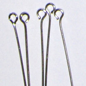 Less 10% !!! Bulk Silver eye pins 32mm (50g +/-420pcs)