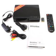 Noontec V7II - Multimedia Media Player - Full 1080p Output, HDMI, USB, Card Reader