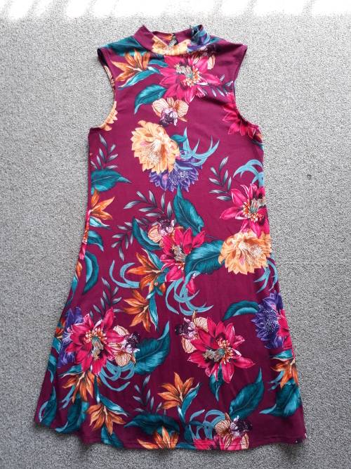 FLOWER LONG TOP SIZE M