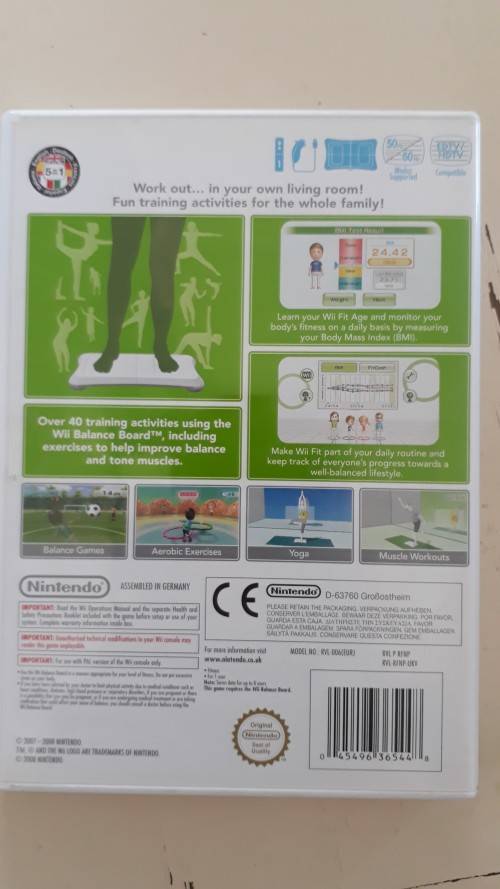Wii GAME: Wii FIT