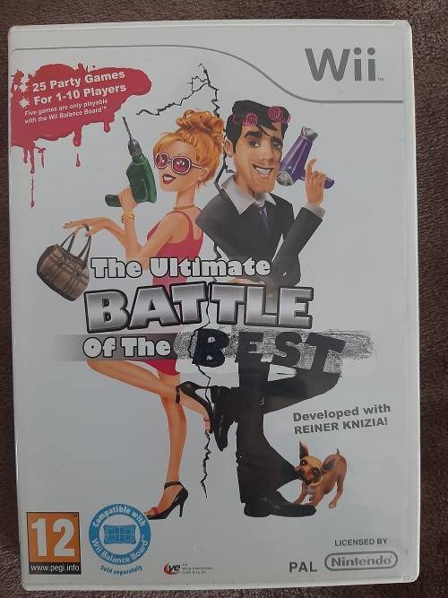 Wii GAME: THE ULTIMATE BATTLE OF THE SEXES (BEST)