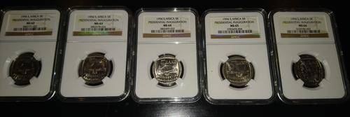 1994 PRESIDENTIAL INAUGURATION SET MS62/MS63/MS64/MS65/MS66