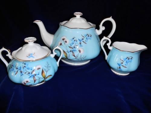 SALE Royal Albert Festival 3-Piece Tea Set. Still boxed