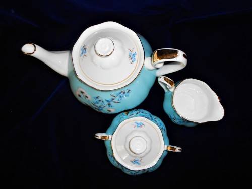 SALE Royal Albert Festival 3-Piece Tea Set. Still boxed