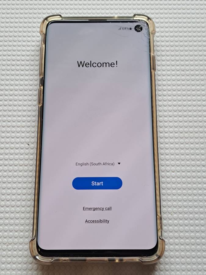 Samsung Galaxy S10 available.  Please read the description