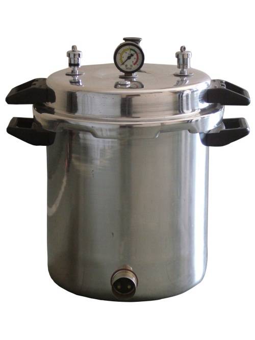 Autoclave Portable Aluminium Steam Sterilizer 220V Electric - 20l