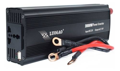 2000W 12V DC TO 220V AC SOLAR CAR BATTERY POWER INVERTER MODIFIED SINE WAVE SOLAR POWER STATION