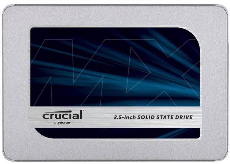 Crucial | MX500 | SSD | 500GB | 2.5" | 560 MB/s Read | 510 MB/s Write | Brand New