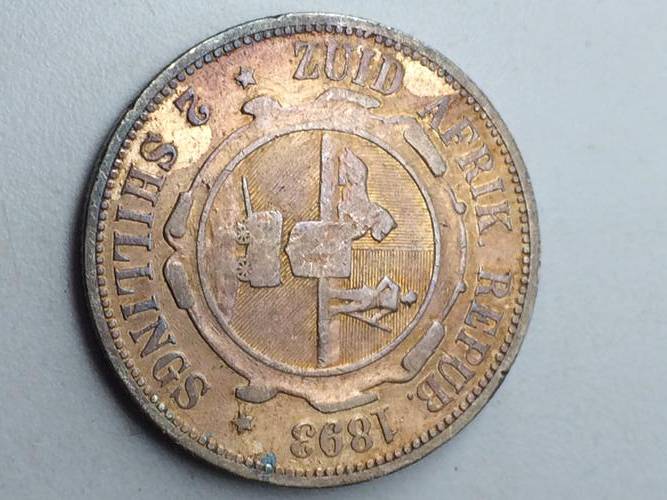 Super Scarce 1893 2 Shilling