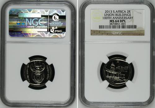Brand New 50 X MS64DPL R2 100th Anniversary of the Union Building 2013