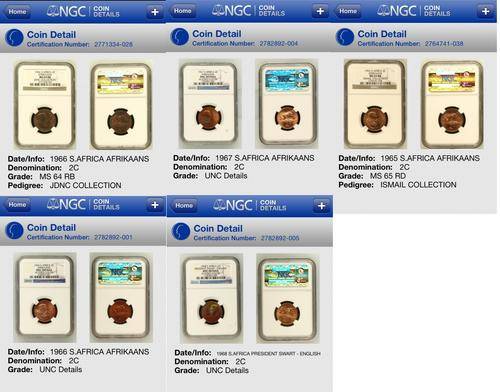 Starter set for beginners - 1965 to 1968 2cent set available