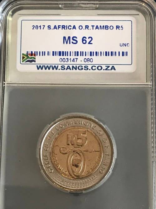 RARE LIMITED EDITION:OR Tambo 100th Anniversry - R5 Graded MS62