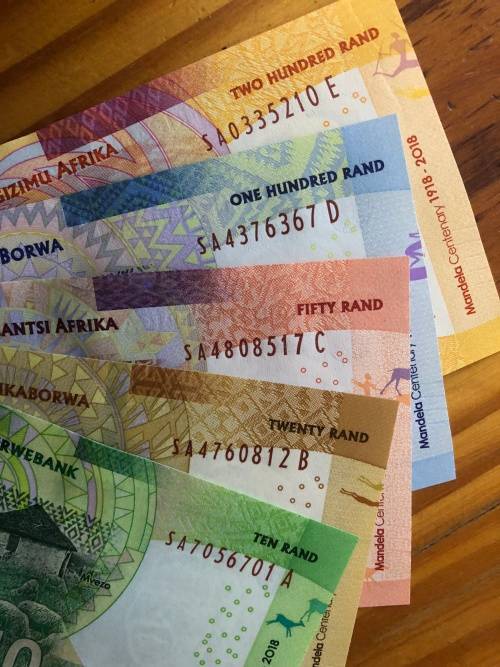 UNC Notes Set - SA SERIAL NUMBERS- 2018 Mandela 100th Birthday Commemorative Bank Notes Uncirculated
