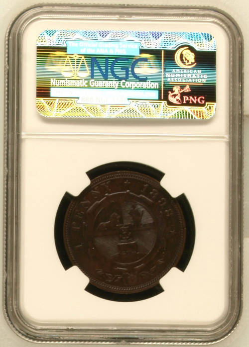 HOT- 1898 ZAR PENNY - MS63BN