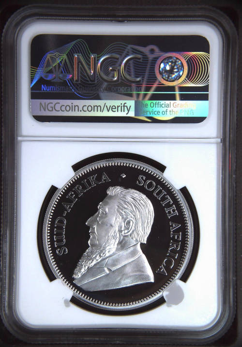 JUST ARRIVED - FINEST KNOWN -2019 Silver Kruger Rand PF69UC