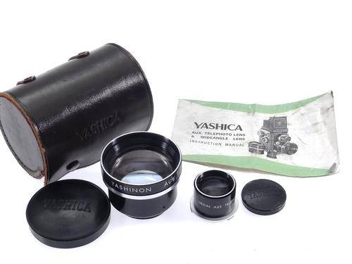 Yashica TLR Yashinon Aux Telephoto Lens Set**Excellent**