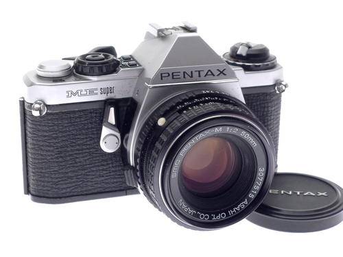 Pentax ME-Super with SMC-M 50mm f2***Very Clean,Working***